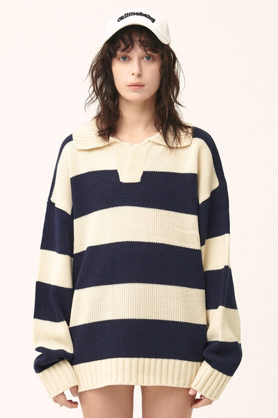 storets.com [NEW] Blake Oversized Varsity Sweater