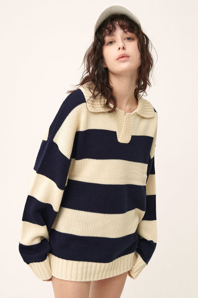 storets.com [NEW] Blake Oversized Varsity Sweater