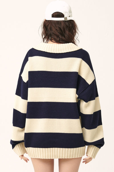 storets.com [NEW] Blake Oversized Varsity Sweater