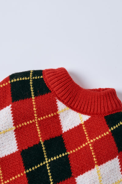 [STORETS X COSONNE] Argyle Pet Sweater