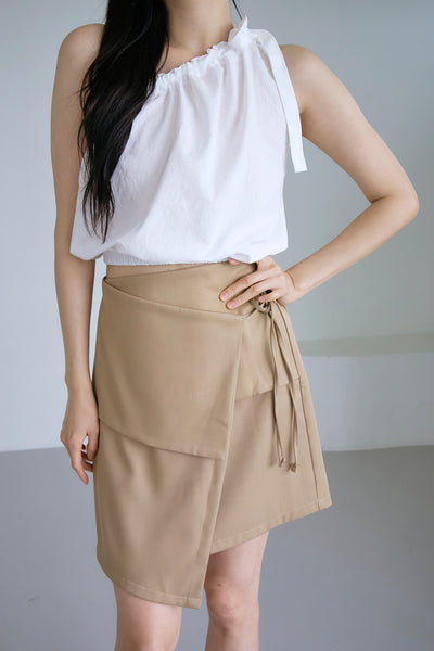 storets.com Bani Wrap Front Skirt