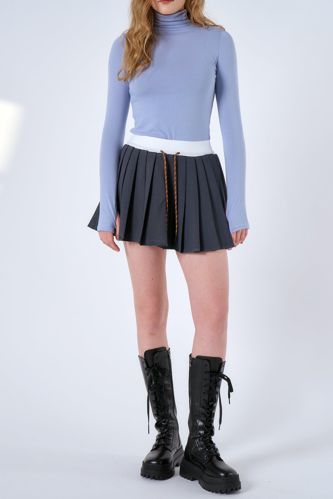 Melody Pleated Mini Skirt