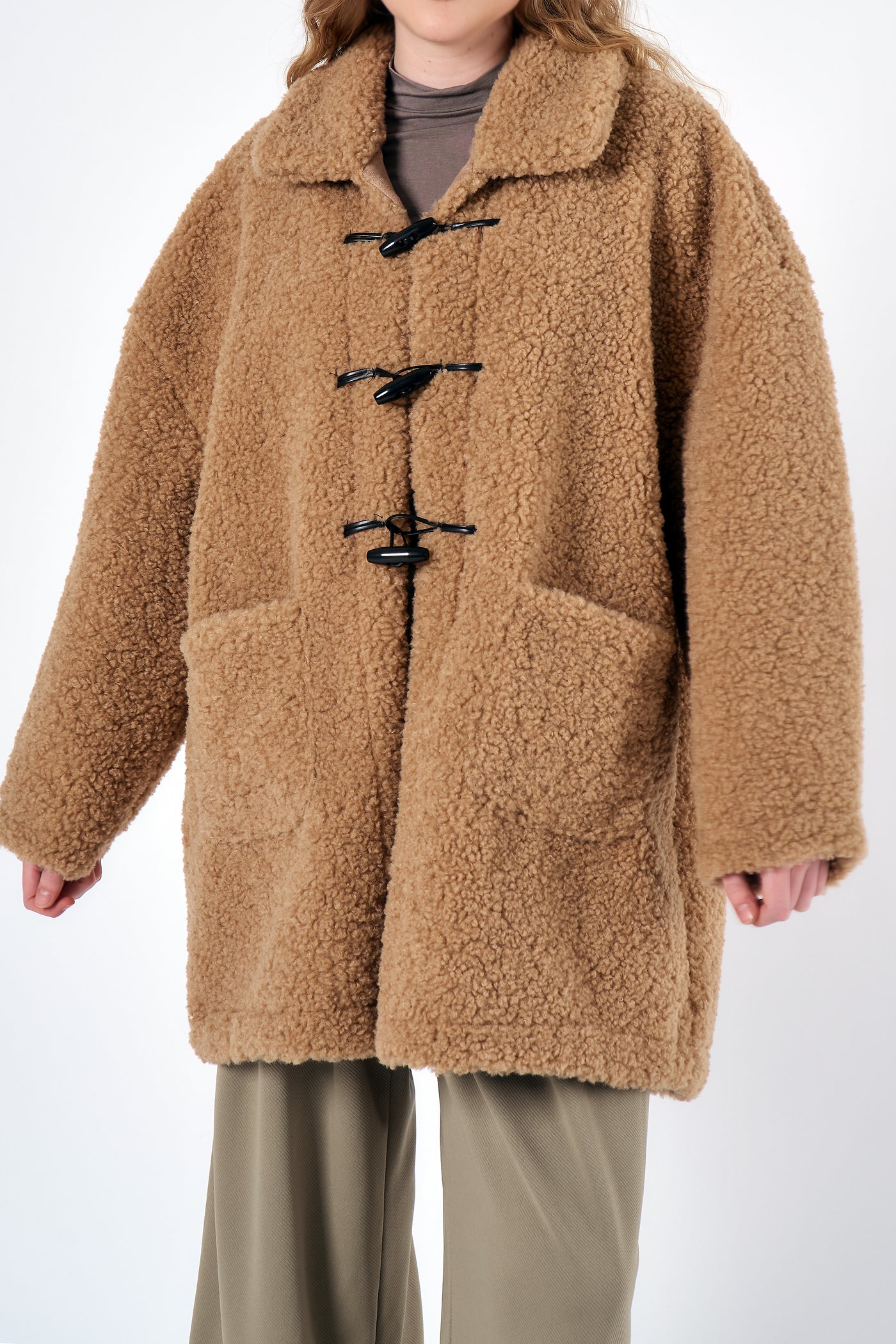 Carla Boucle Teddy Coat