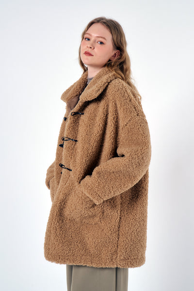 Carla Boucle Teddy Coat