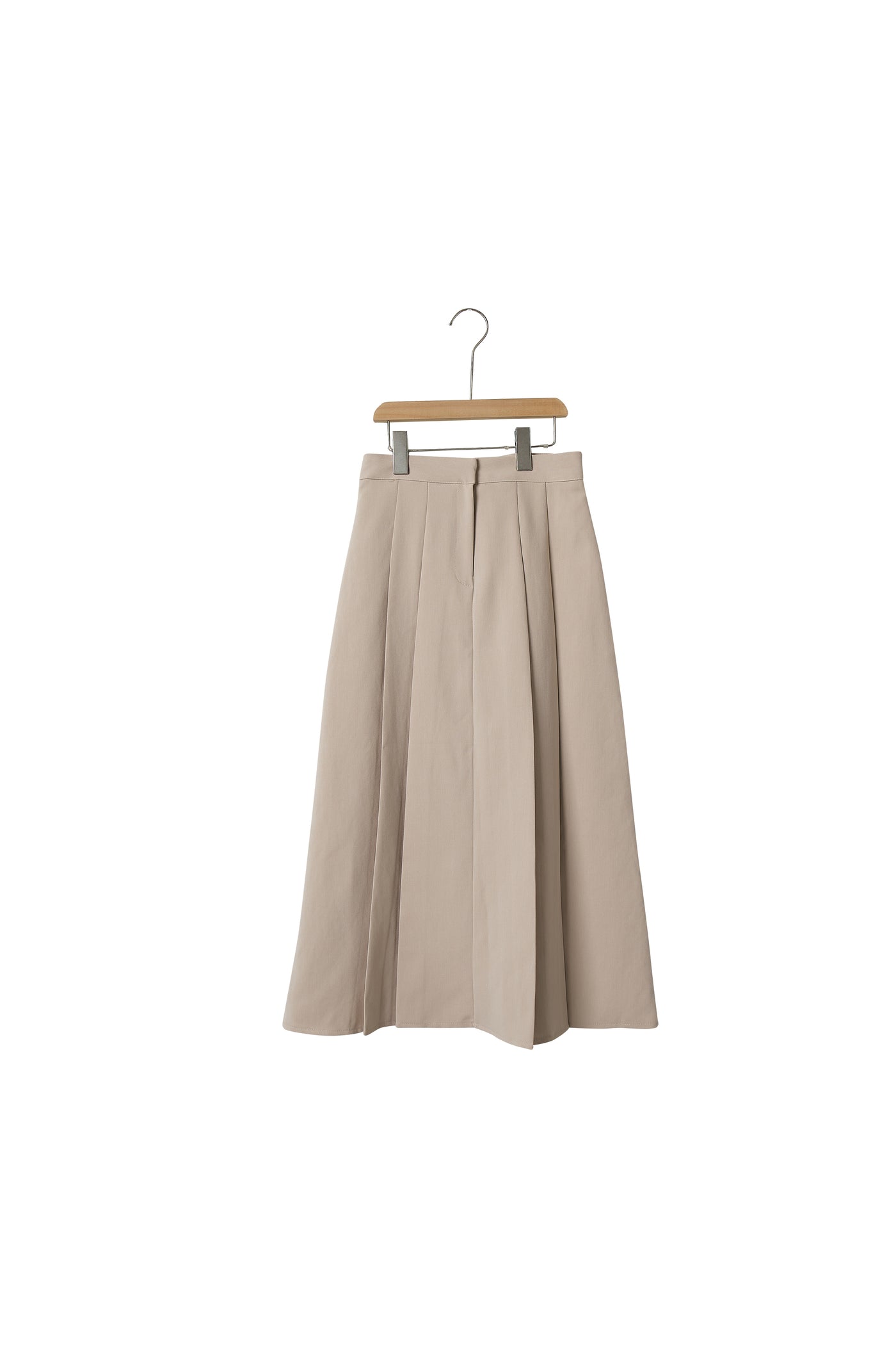 Cathia Pleated Midi Skirt