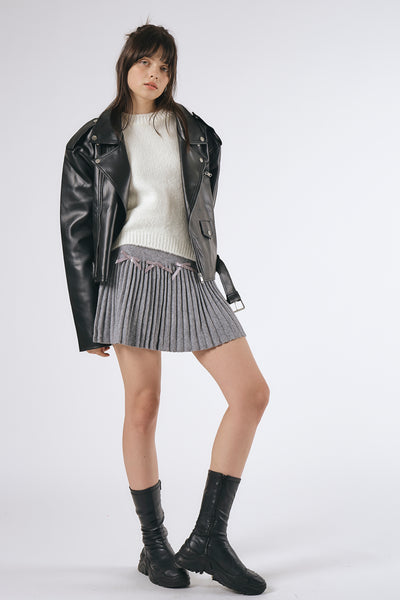 Elia Knitted Mini Skirt