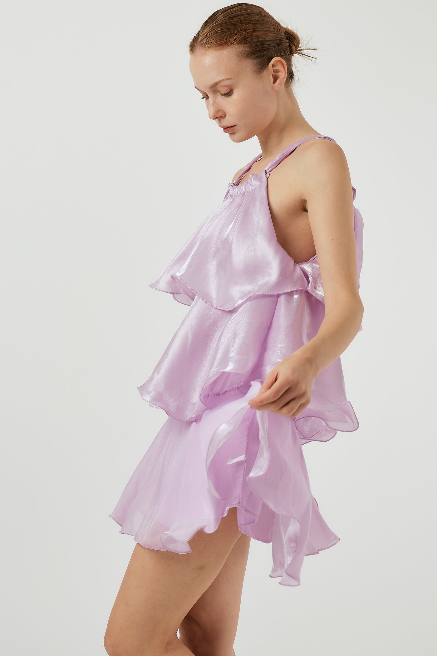 storets.com Ella Organza Tiered Dress