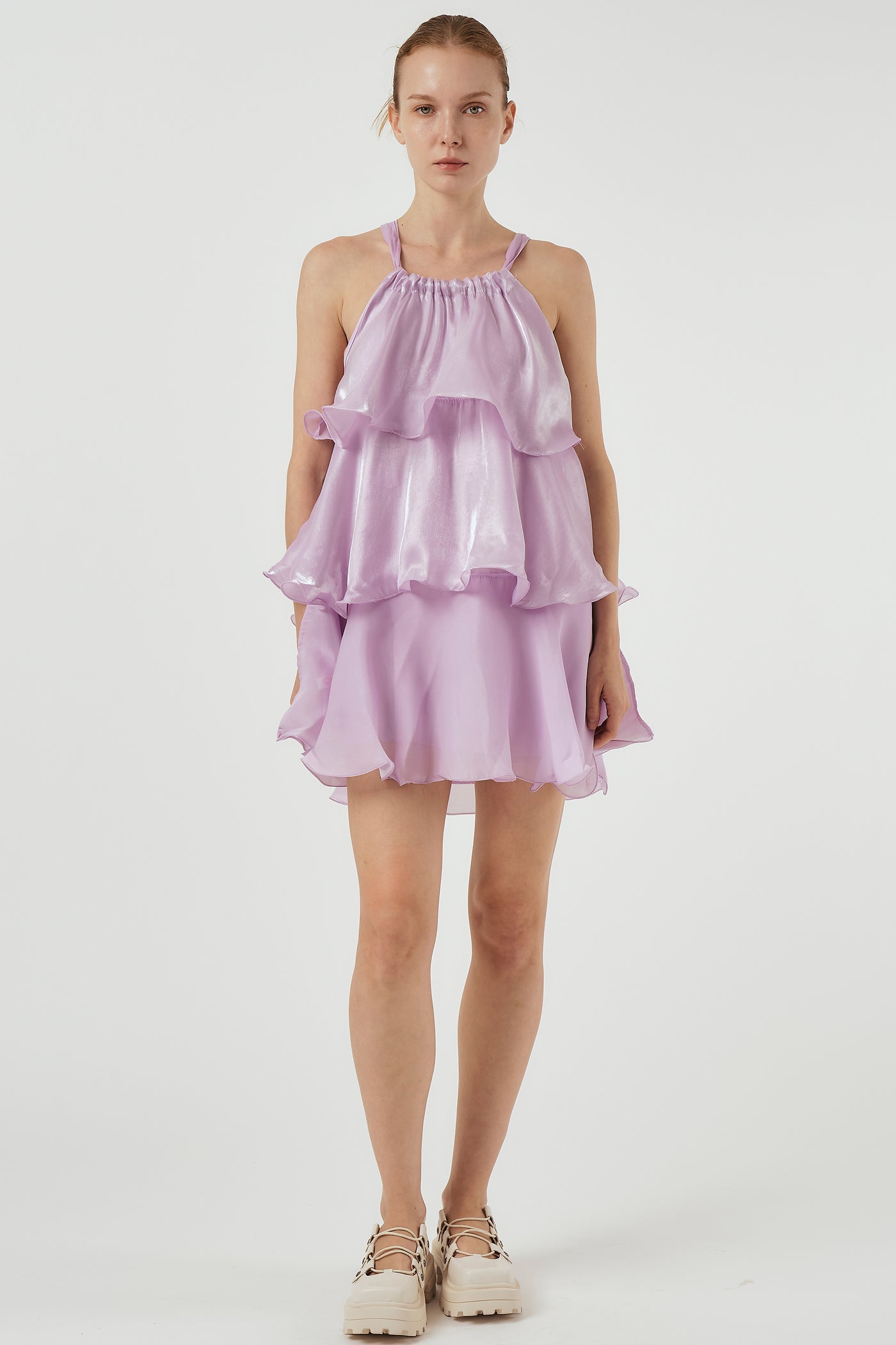 storets.com Ella Organza Tiered Dress