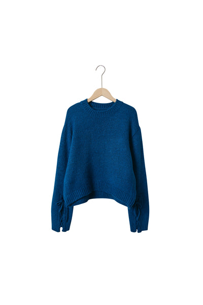 Emily Sweater w/Lace Up Sleeves