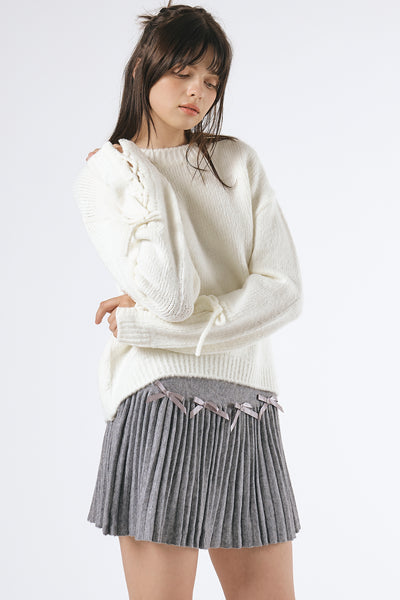 Elia Knitted Mini Skirt