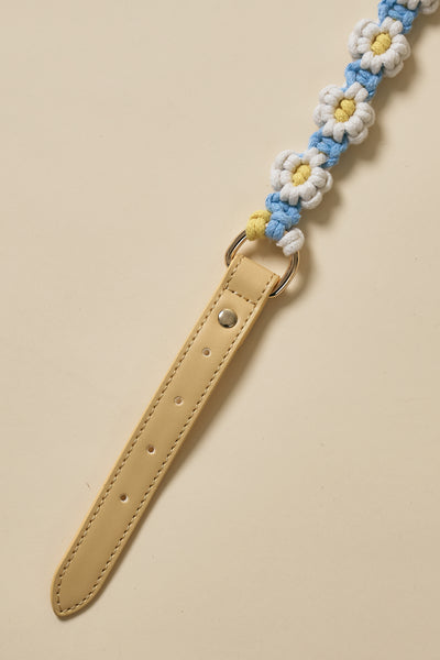 [COSONNE] Flower Macrame Neck Collar