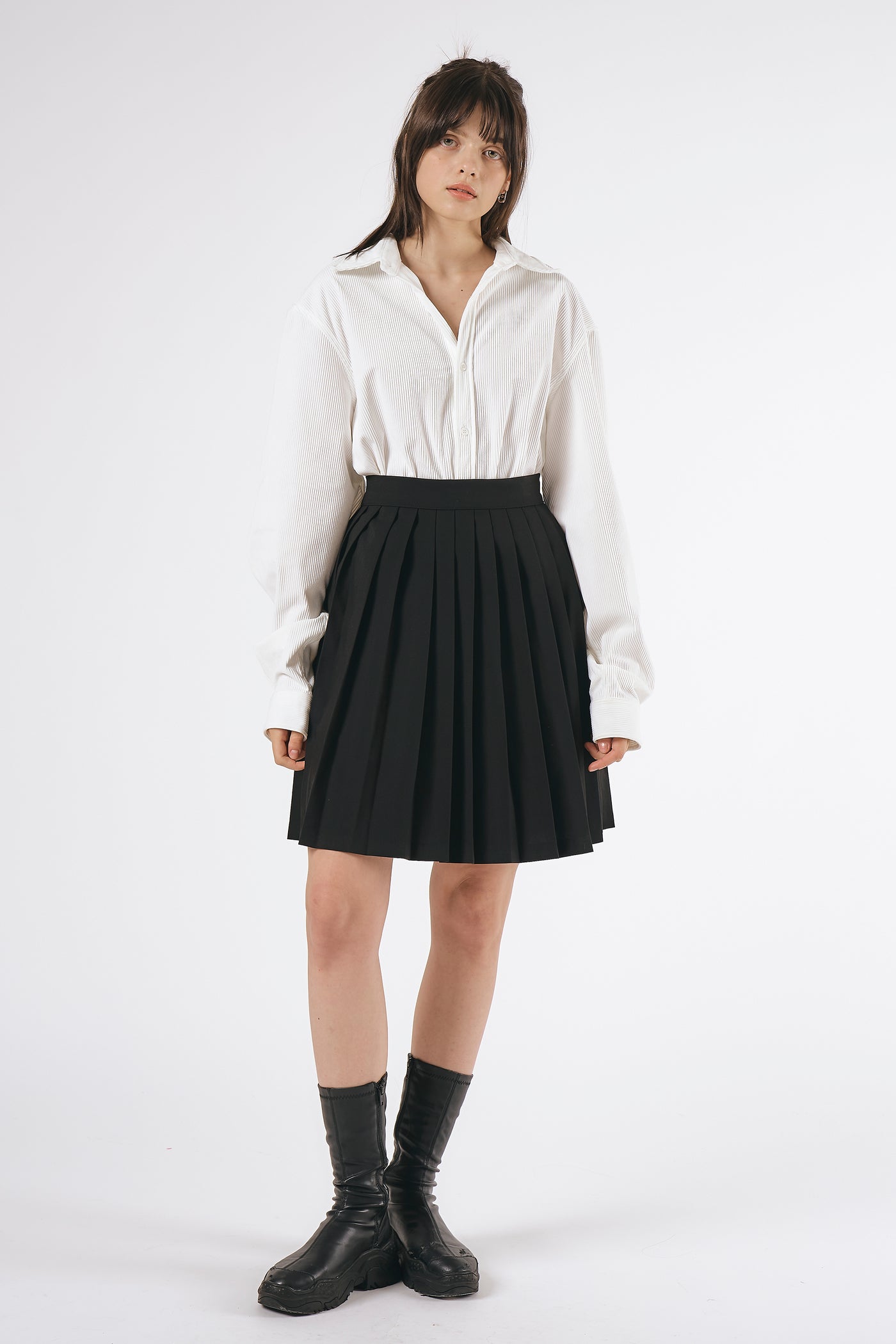 Folli Pleated Skirt