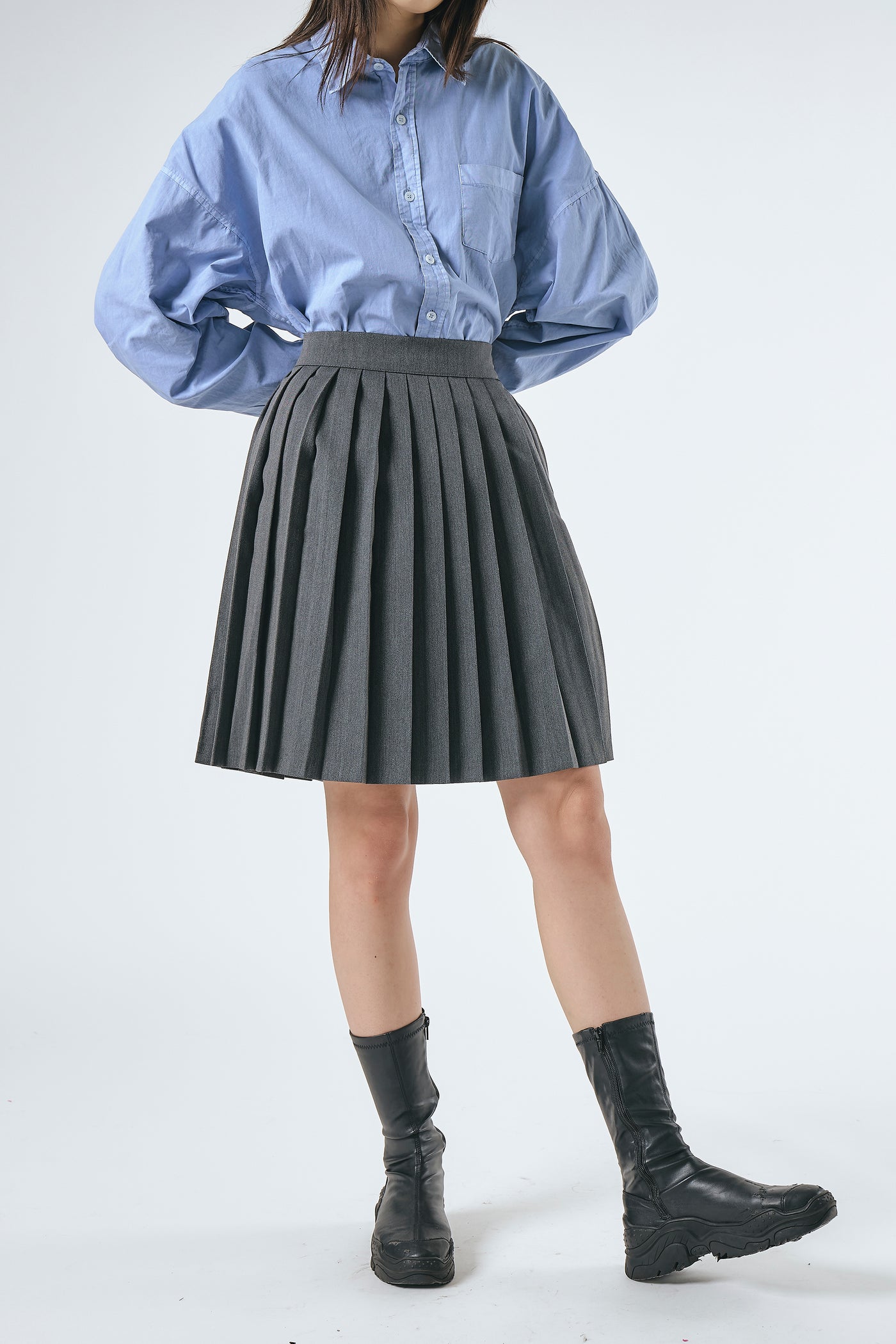 Folli Pleated Skirt