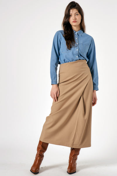 Hazel Wrap Effect Skirt