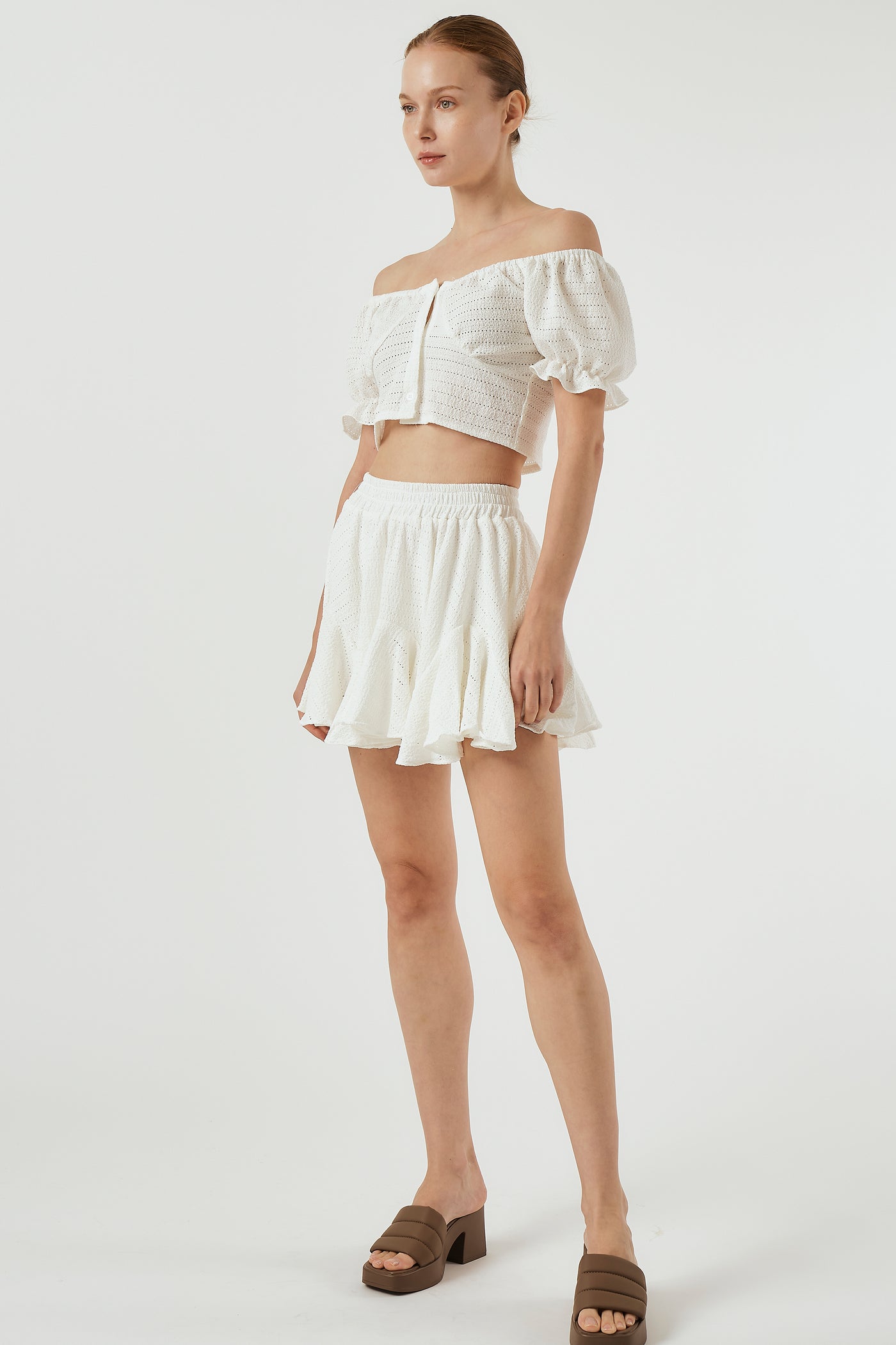 storets.com Ivy Pointelle Skirt