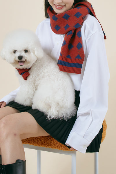 [STORETS X COSONNE] Knitted Pet Neck Scarf