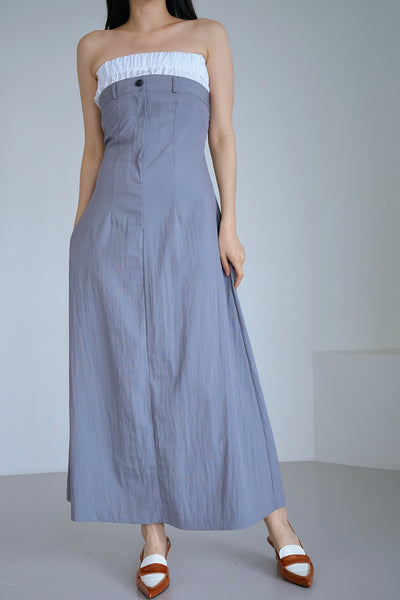 storets.com Lena Layered Effect Maxi Dress