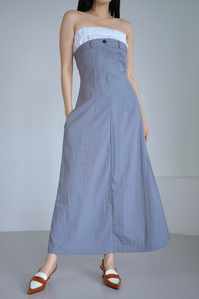 storets.com Lena Layered Effect Maxi Dress