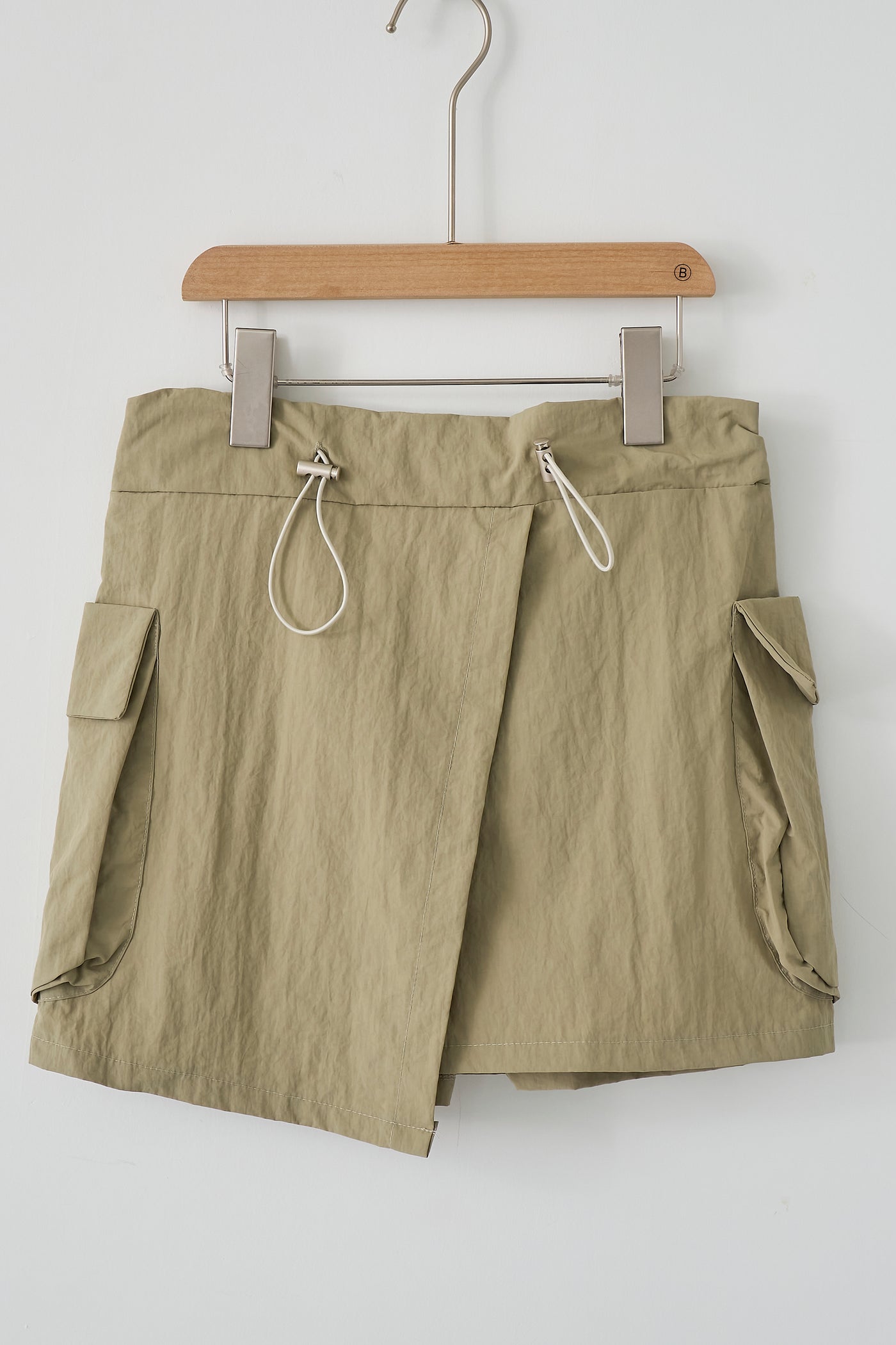 storets.com Lily Wrap Effect Cargo Skirt