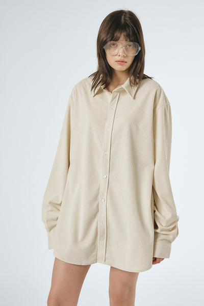 Linda Oversized Corduroy Shirt