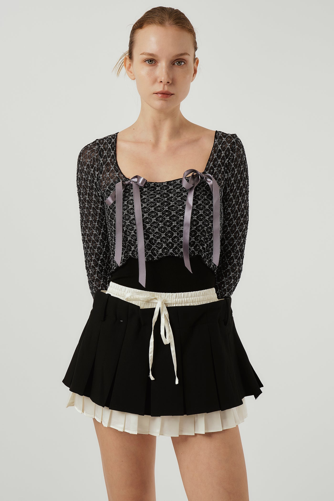 storets.com Lola Pleated Mini Skirt