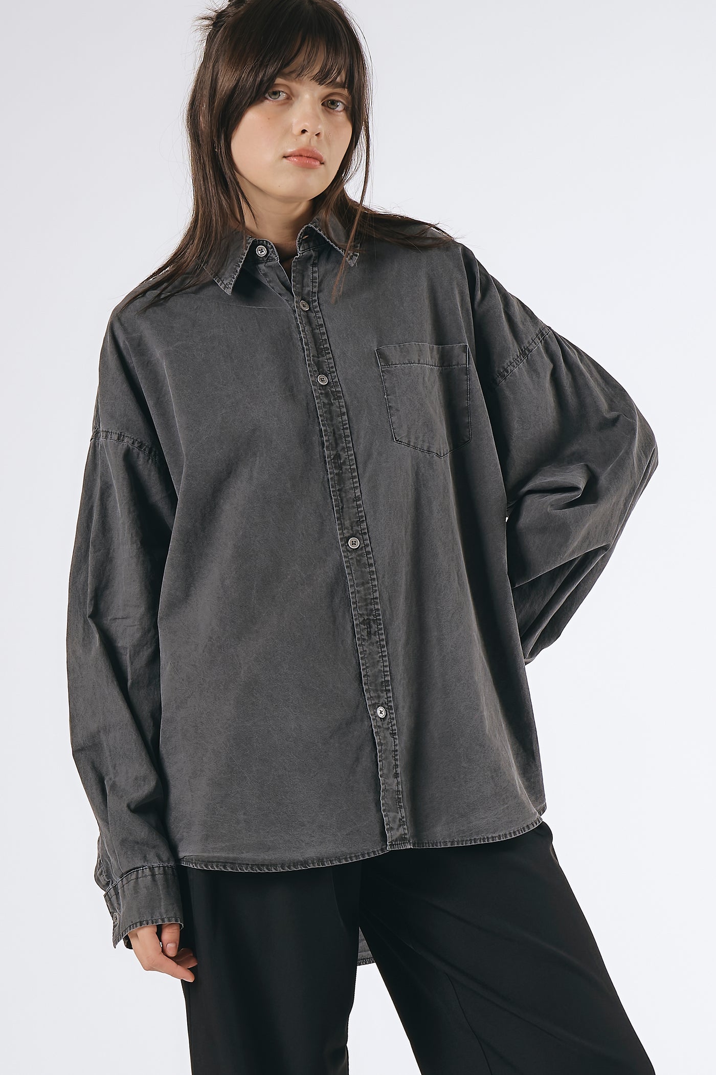 Lydia Oversized Washed Shirt