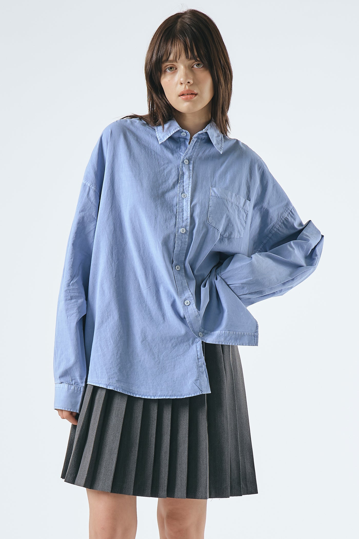 Lydia Oversized Washed Shirt