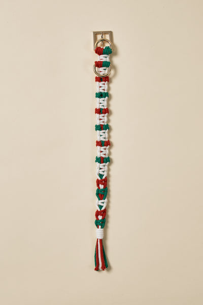 [COSONNE] Candycane Macrame Neck Collar(for pet)