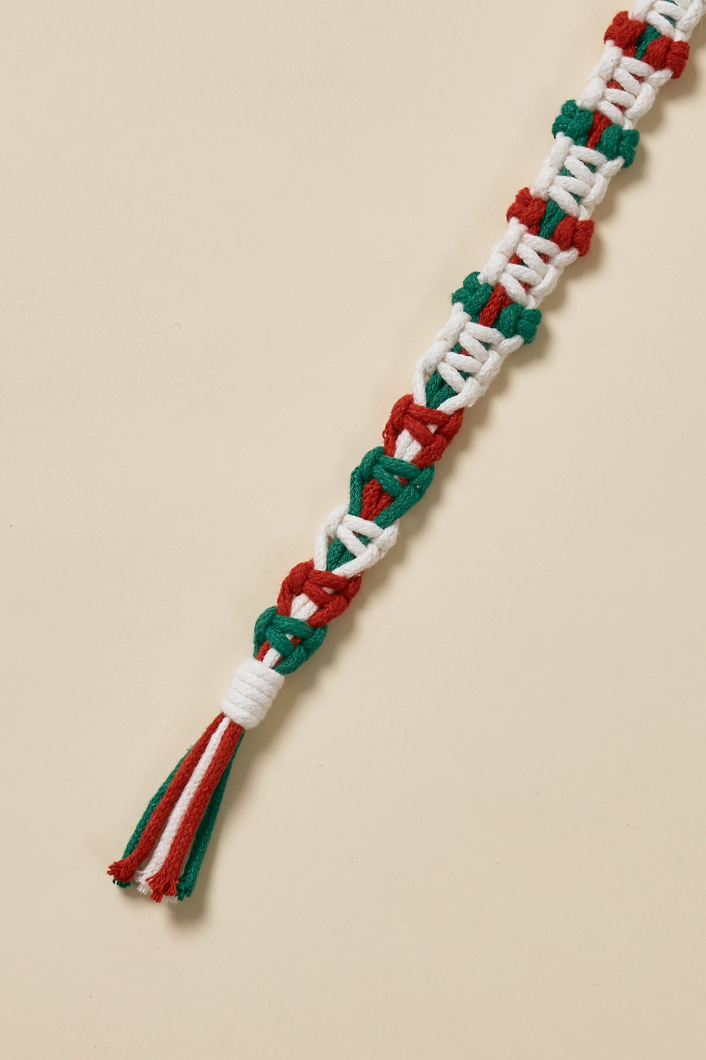 [COSONNE] Candycane Macrame Neck Collar(for pet)