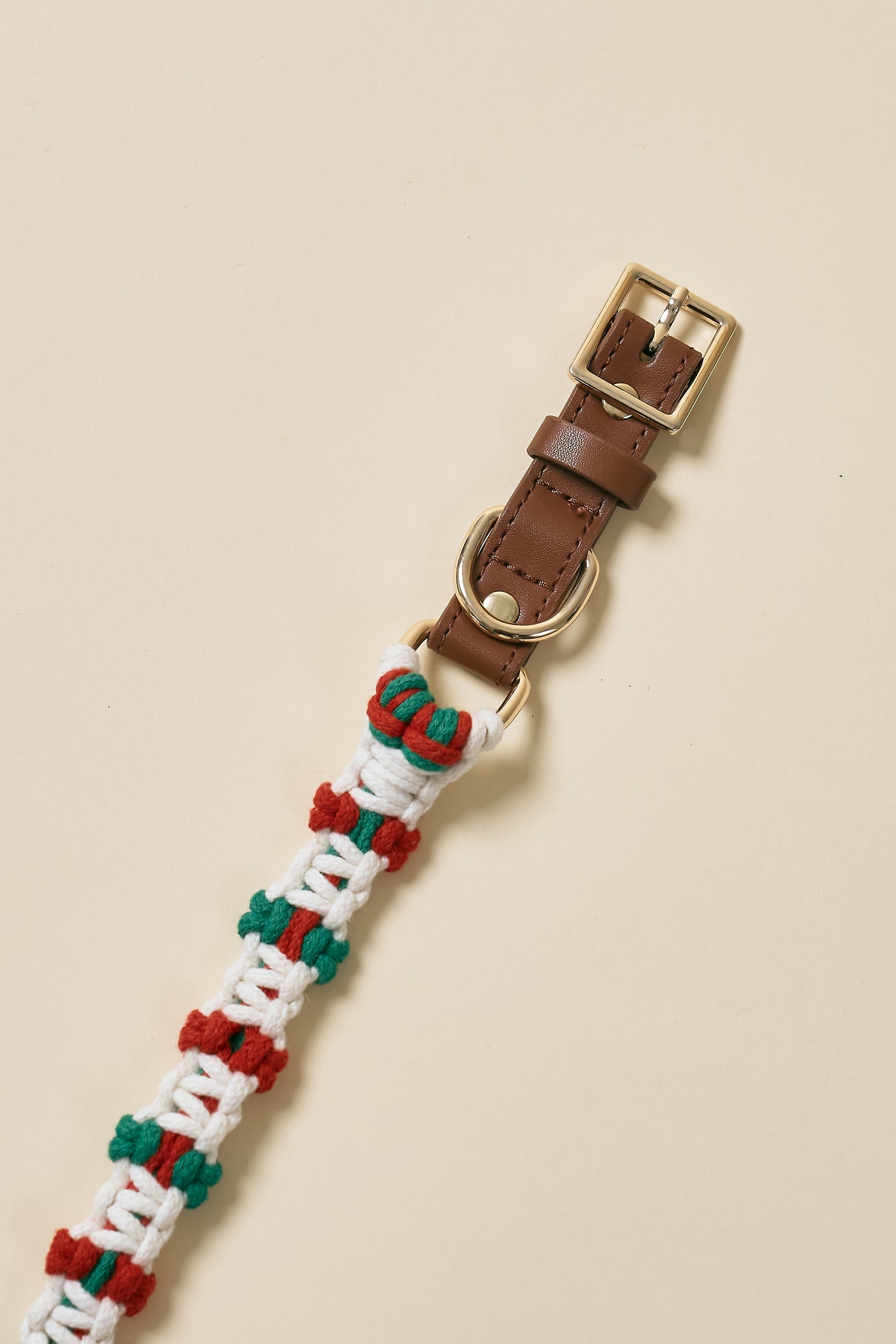 [COSONNE] Candycane Macrame Neck Collar(for pet)