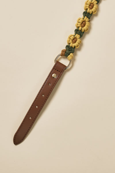 [COSONNE] Flower Macrame Neck Collar