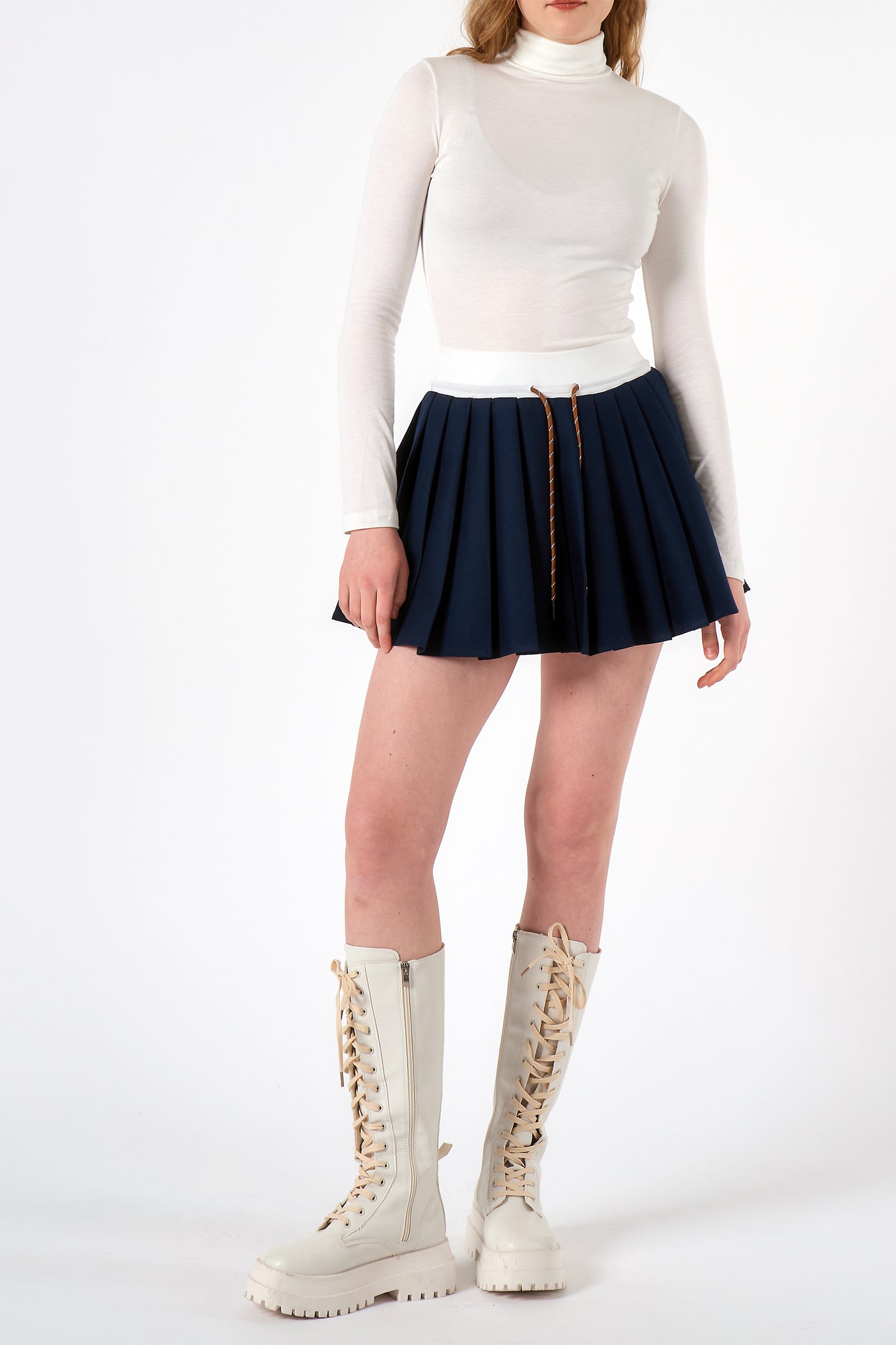 Melody Pleated Mini Skirt