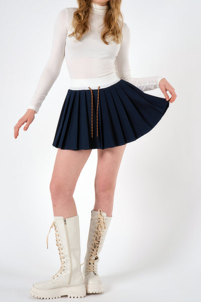 Melody Pleated Mini Skirt