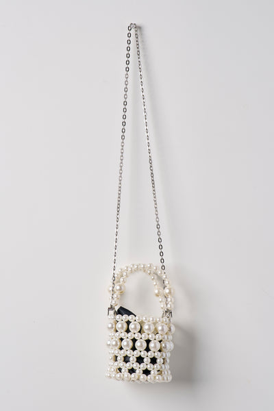 storets.com Petite Faux Pearl Purse