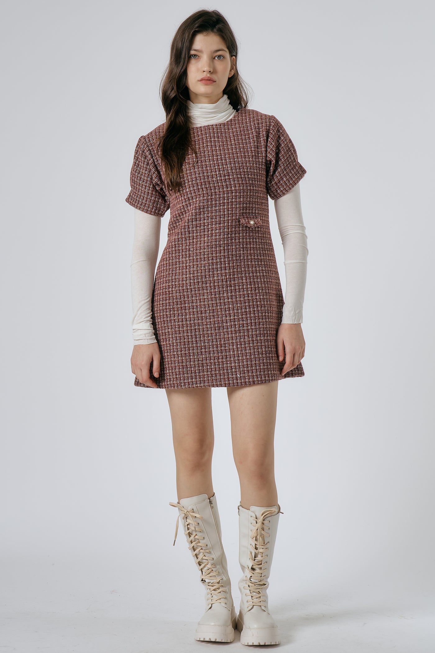 Scarlett Tweed Mini Dress