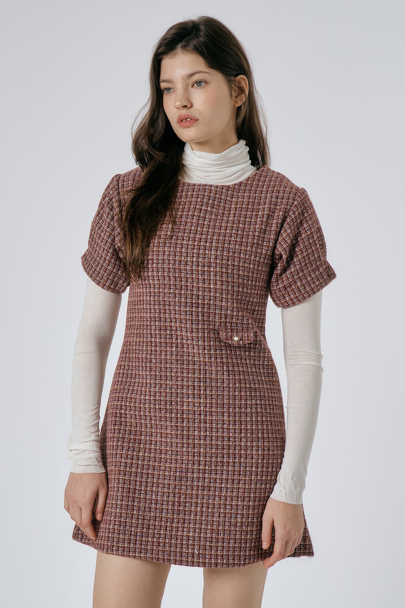 Scarlett Tweed Mini Dress