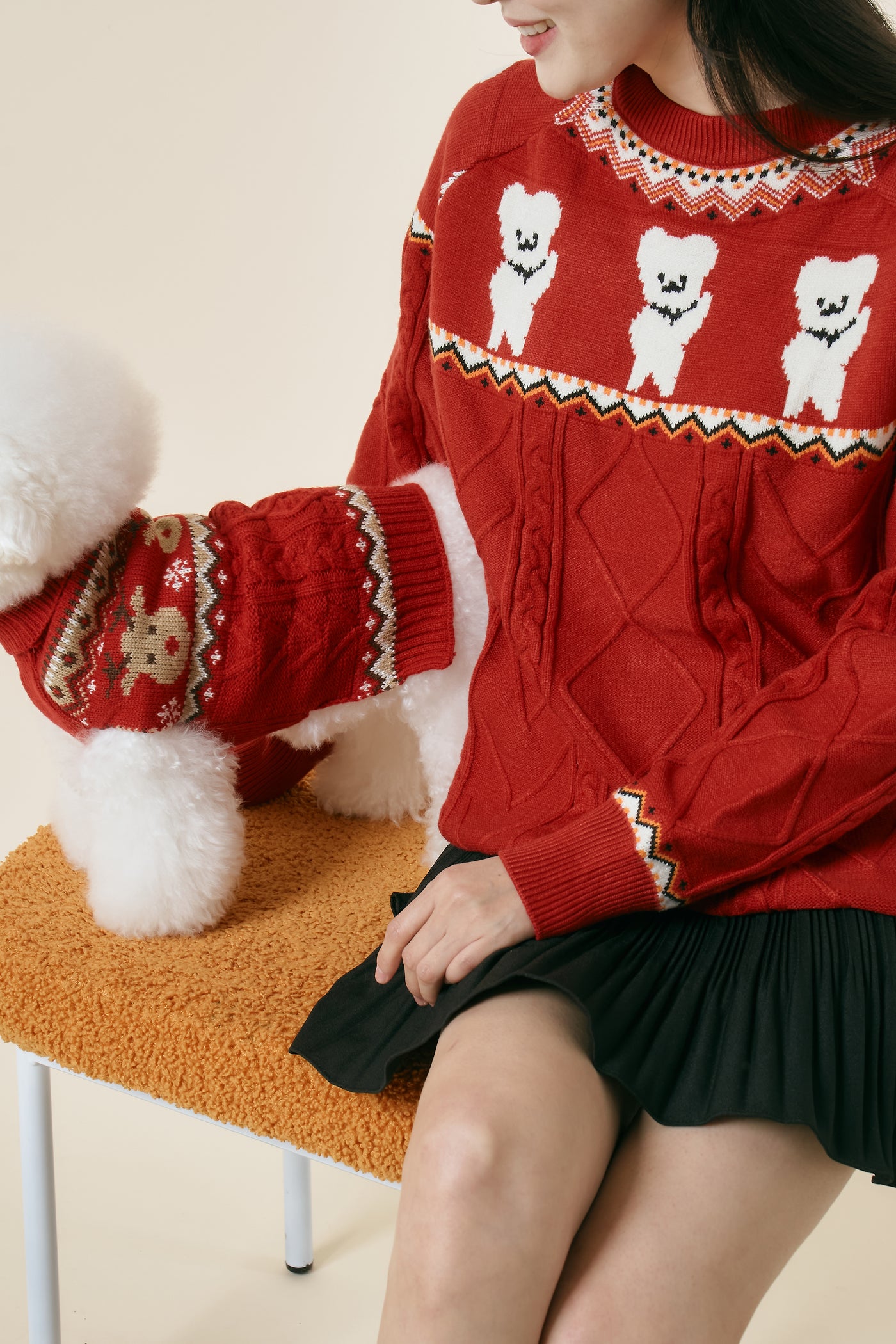 [STORETS X COSONNE] Teddy Ugly Sweater