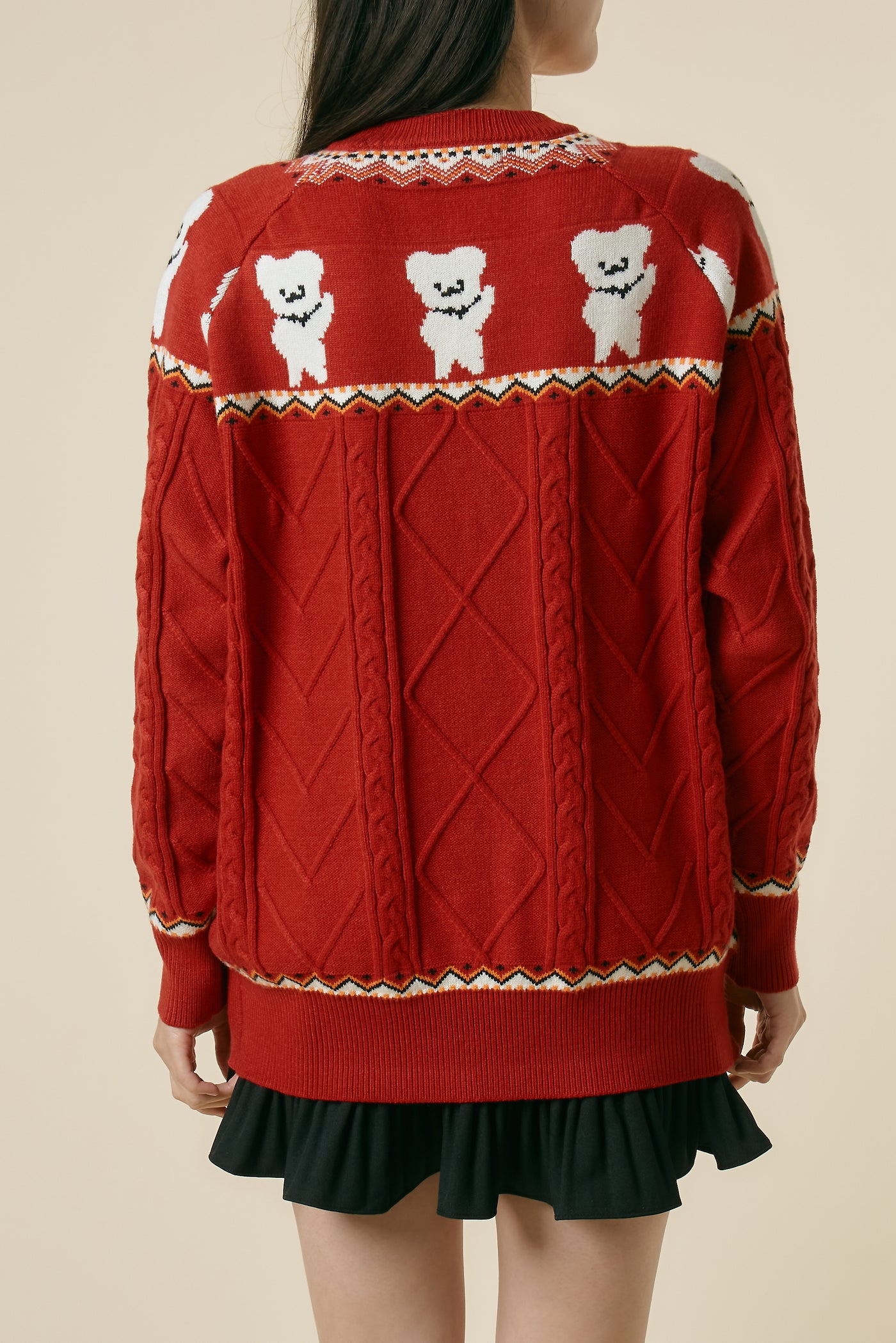 [STORETS X COSONNE] Teddy Ugly Sweater