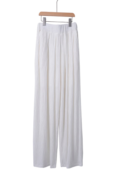 storets.com Yena Plisse Wide Leg Pants