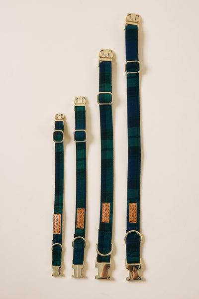 [COSONNE] Tartan Pet Neck Collar