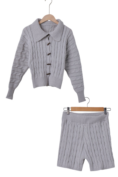 Milly Sweater Top & Shorts Set