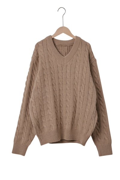 Gemma Cable Knitted Top (SUSTAINABLE)