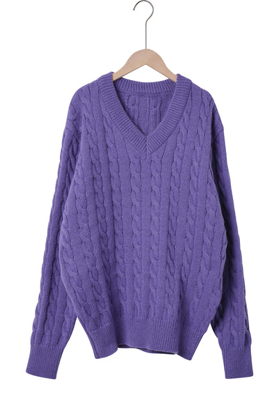 Gemma Cable Knitted Top (SUSTAINABLE)