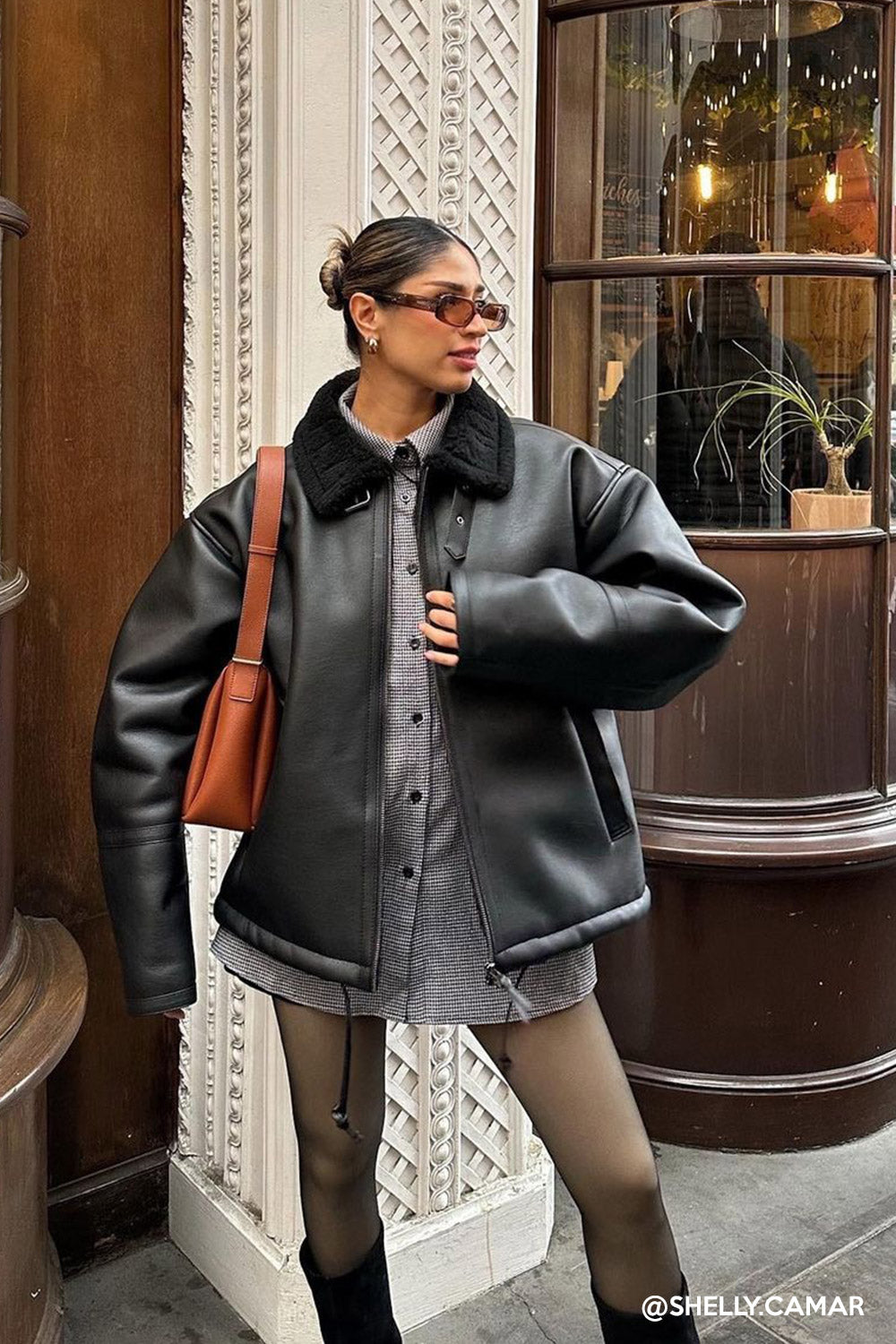 storets.com Cia Oversized Aviator Jacket