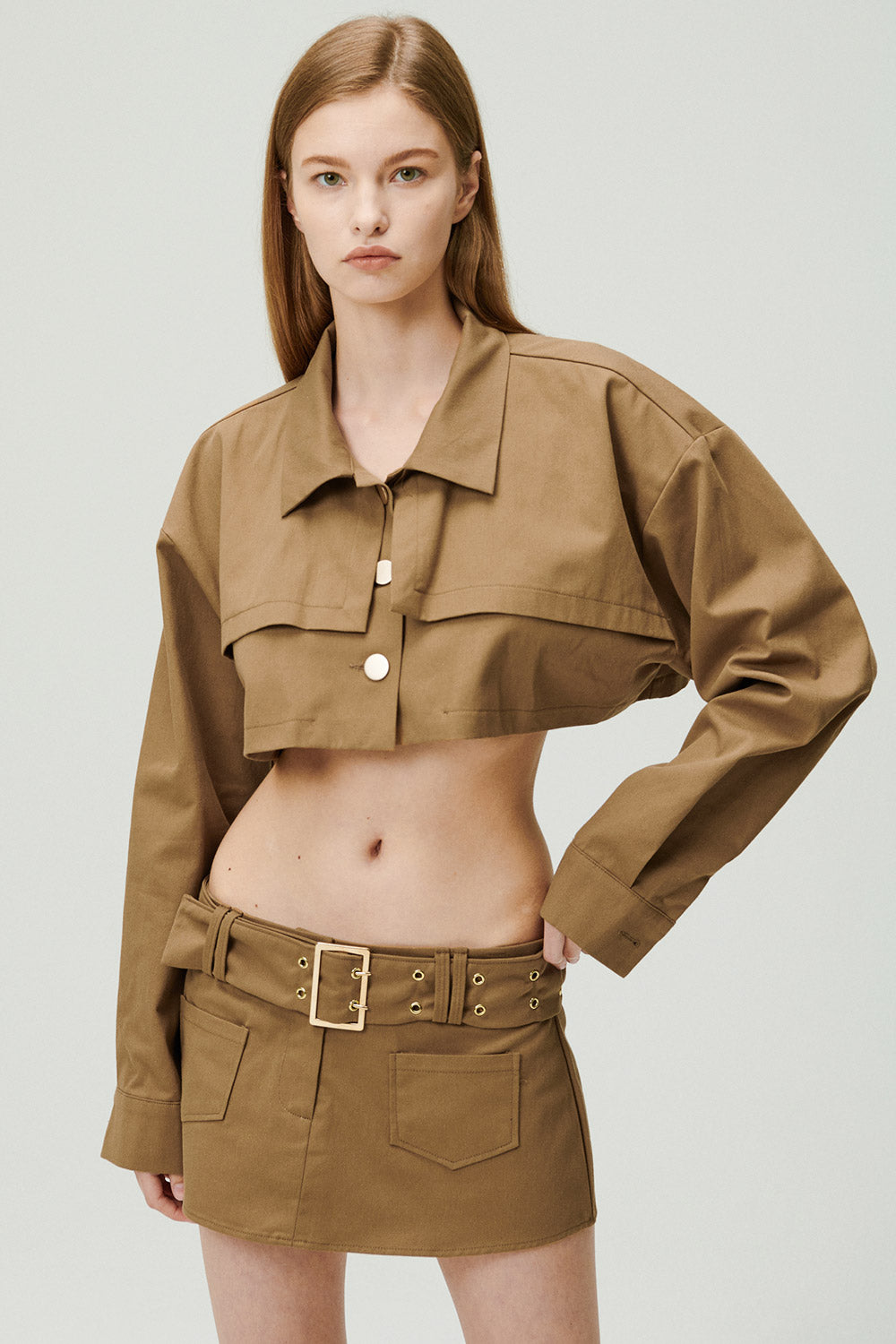 Tiffany Cropped Trench Jacket | Women's Jackets & Coats | storets