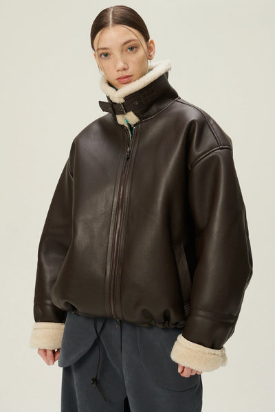 storets.com Cia Oversized Aviator Jacket