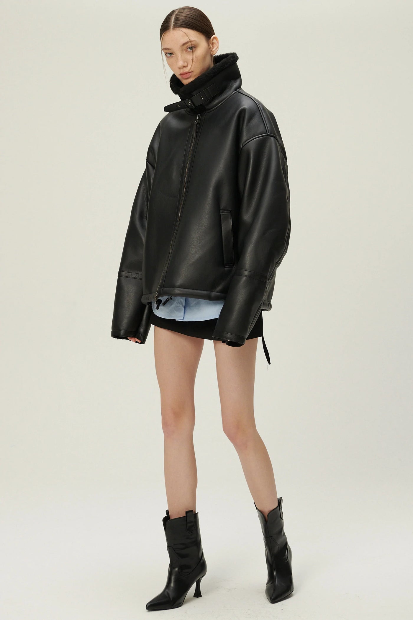 storets.com Cia Oversized Aviator Jacket