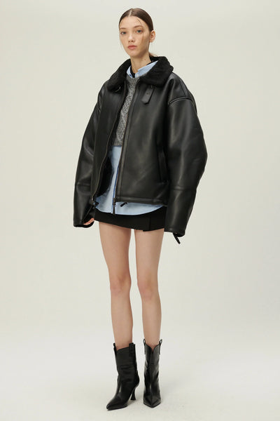 storets.com Cia Oversized Aviator Jacket