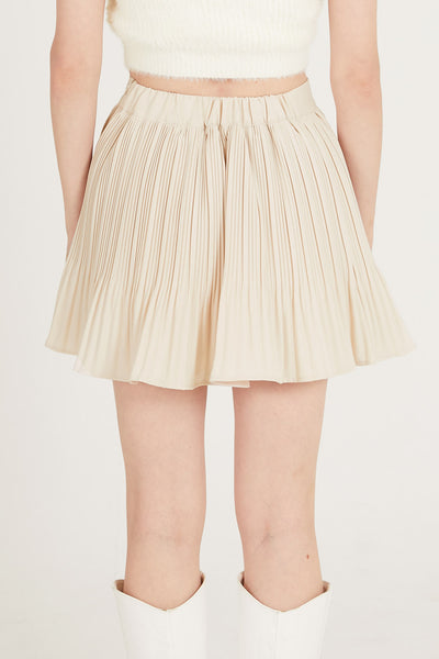 storets.com Nadia Pleated Flare Skort