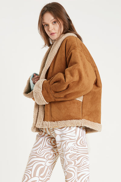 storets.com Ava Faux Shearling Jacket